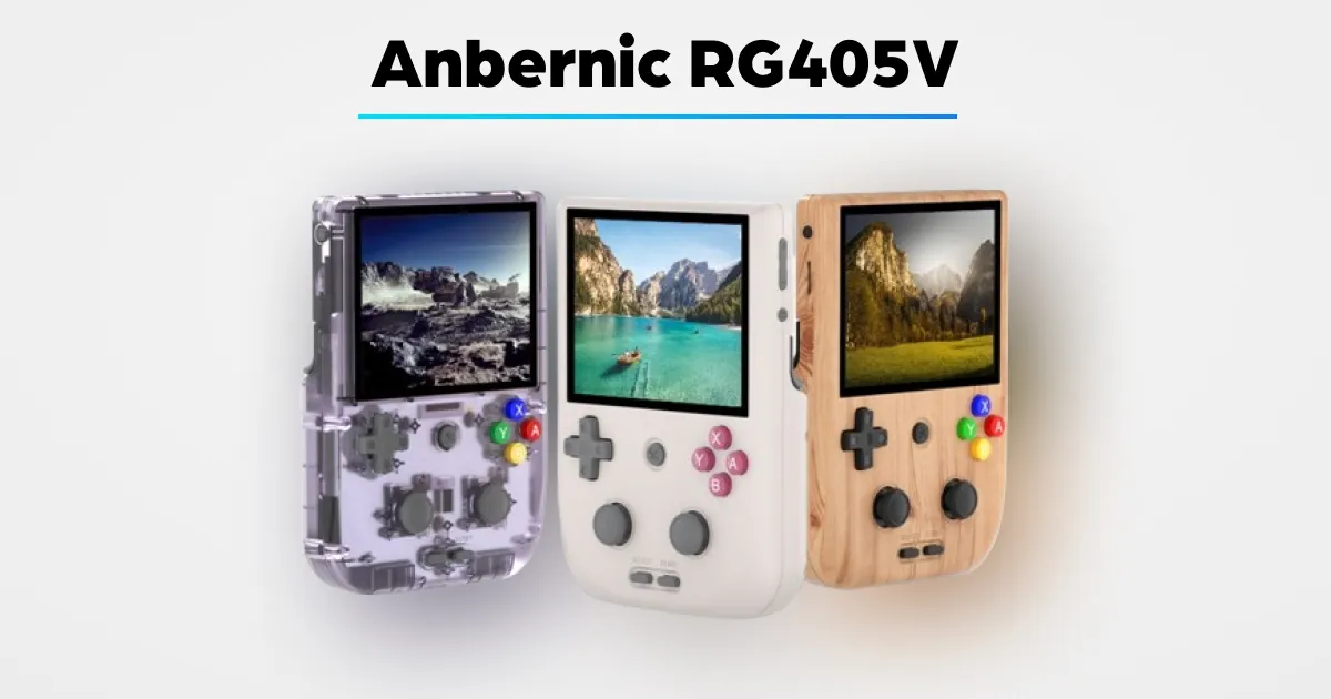 Análise do Anbernic RG405V: Um Console Retro Atraente