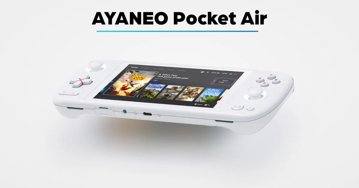 AYANEO Pocket Air: O Console Portátil que Revoluciona Jogos