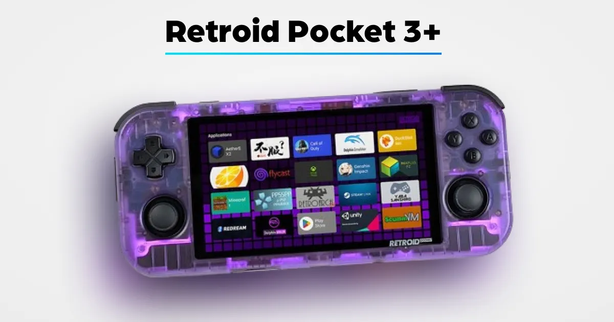 Retroid Pocket 3+: Desempenho do PS2 em Console Portátil